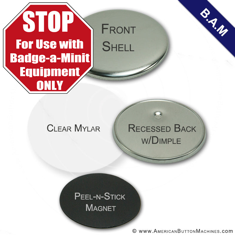 1.25 Self-Adhesive Magnet Set – American Button Machines
