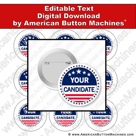 Digital Downloads for Buttons - Editable Designs – American Button Machines