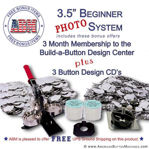 3 Photo Button Maker Kit – American Button Machines